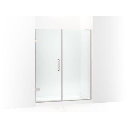 Kohler Composed 3/8 Pivot Door 71.5X58.75 27618-10L-BNK